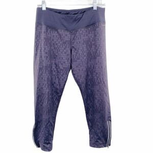 JOCKEY Gray Athletic Cropped Capri Leggings